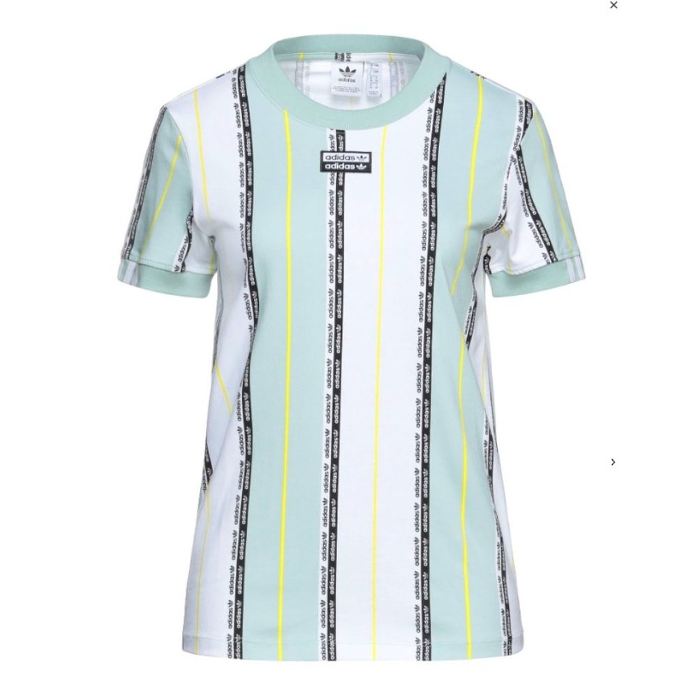 Adidas Logo Color Block T-Shirt